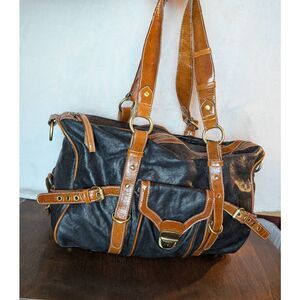 Roxbury xl leather duffel bag*